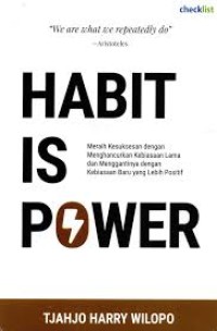 Image of HABIT IS POWER
